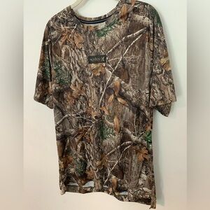 Men's Hurley Dri-Fit Realtree Q/D Quick Dry Short Sleeve Surf Swim Shirt UPF 50+